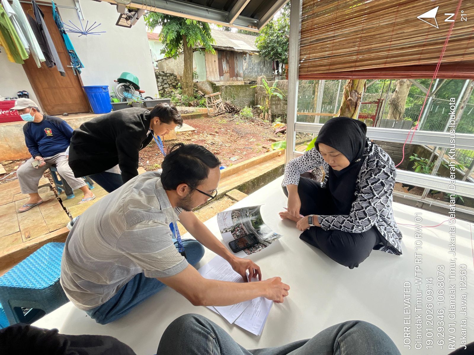 Konsultasi Pemangku Kepentingan dan Sensus Warga Terdampak Proyek (PAPs)